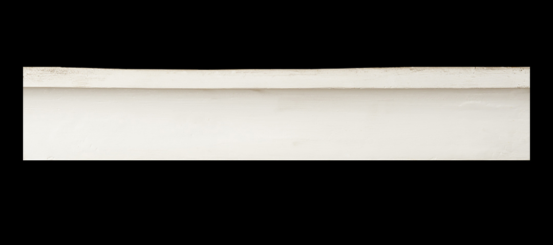 Moldura de yeso rectangular